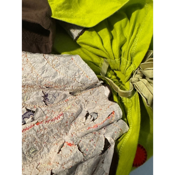 Mamatayoe Skirt Green Brown Size Extra Large Boho - Picture 14 of 16